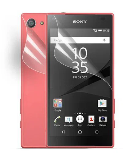 Sony Xperia Z5 Compact Achterkant Bescherm Folie afbeelding 2