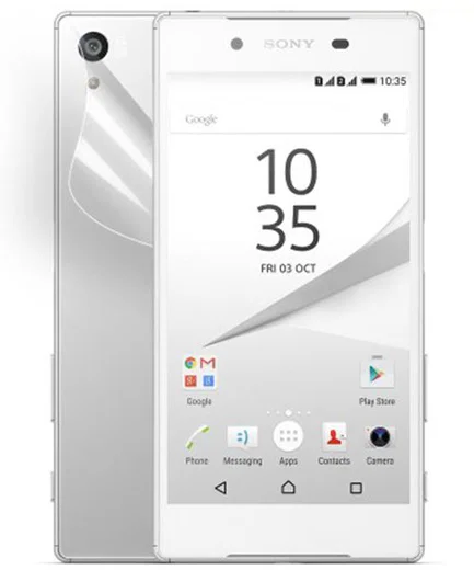 Sony Xperia Z5 Matte Anti Fingerprint Back Protector Film afbeelding 1
