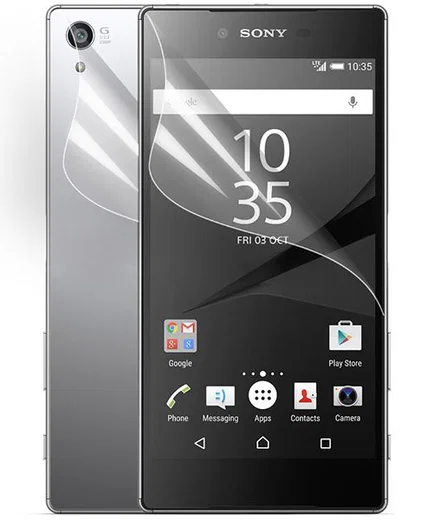 Sony Xperia Z5 Premium Display Folie voor- én achterkant afbeelding 1