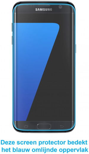 ZAGG InvisibleShield HD Dry Screen Protector Samsung Galaxy S7 Edge afbeelding 2