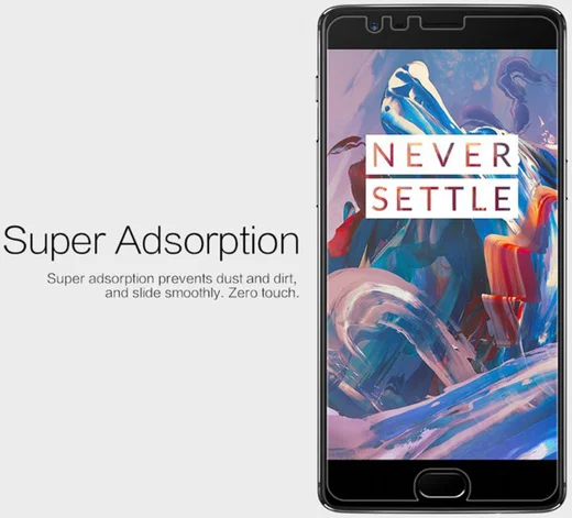 Nillkin Anti Fingerprint Screen Protector OnePlus 3T / 3 afbeelding 5