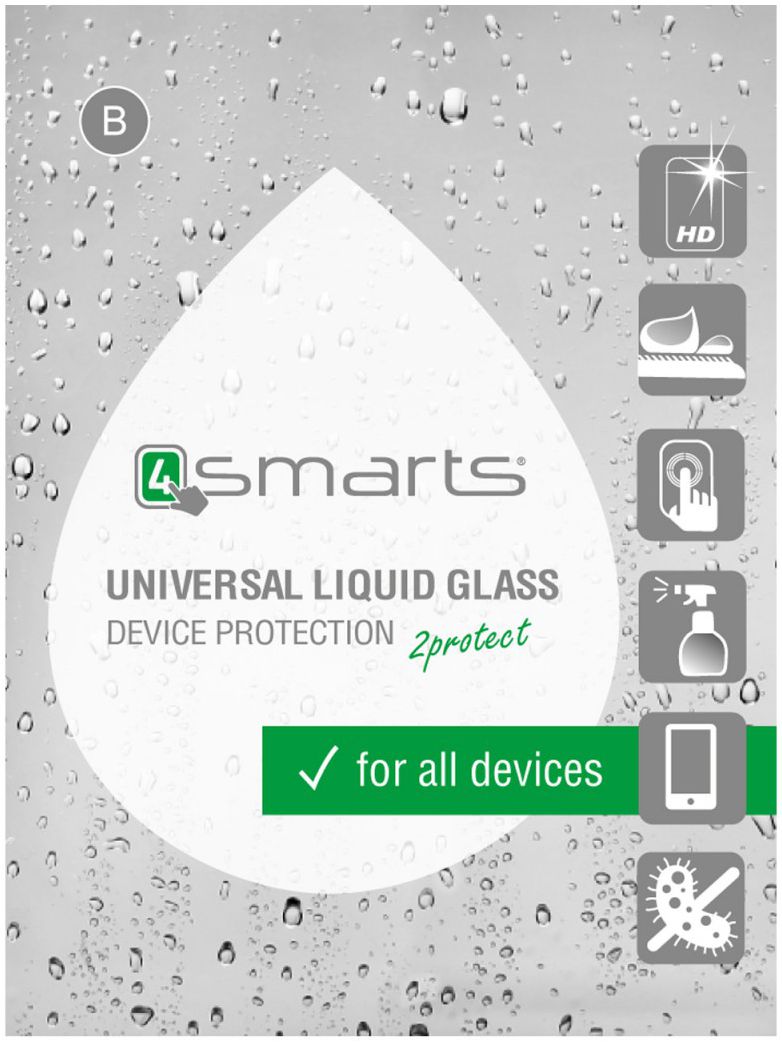 4smarts Universele Liquid Glass Screen Protector afbeelding 5