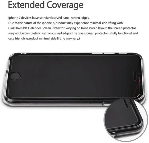 Ringke ID Glass 0.33mm Apple iPhone 7 / 8 Duo Pack afbeelding 11