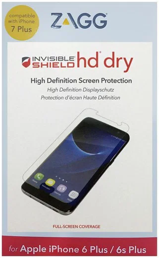 InvisibleSHIELD HD Dry Screen Protector Full Body iPhone 6(s) / 7 Plus afbeelding 1