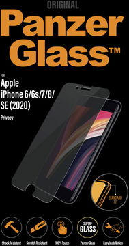 PanzerGlass iPhone SE 2020 / 2022 Privacy Glass Screenprotector