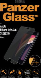 PanzerGlass iPhone SE 2020 / 2022 Privacy Glass Screenprotector afbeelding