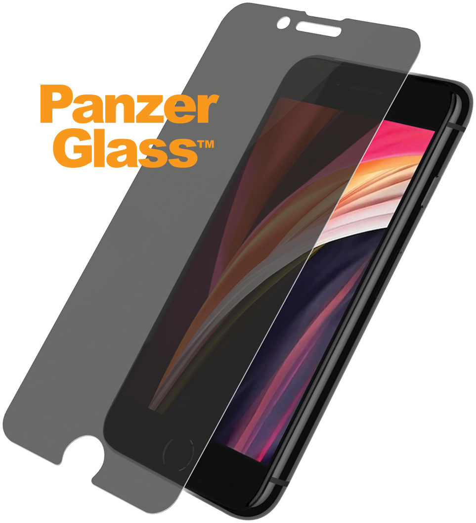PanzerGlass iPhone SE 2020 / 2022 Privacy Glass Screenprotector afbeelding 2