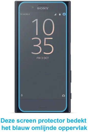 Sony Xperia X Compact 0.25mm Tempered Glass afbeelding 2
