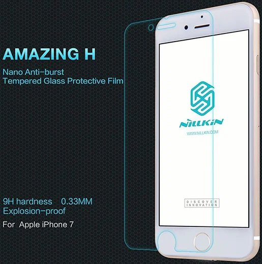 Nillkin Tempered Glass Screen Protector iPhone 7 / 8 / SE 2020 / 2022 afbeelding 3