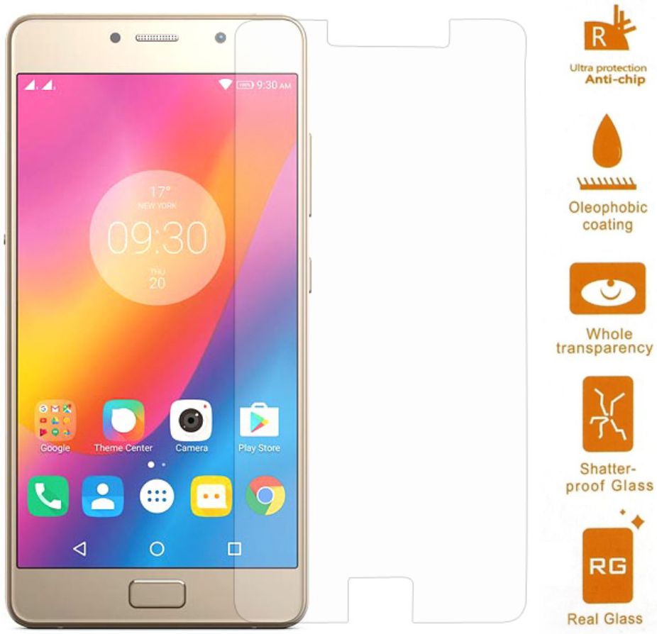 Lenovo P2 Tempered Glass Screen Protector afbeelding 2