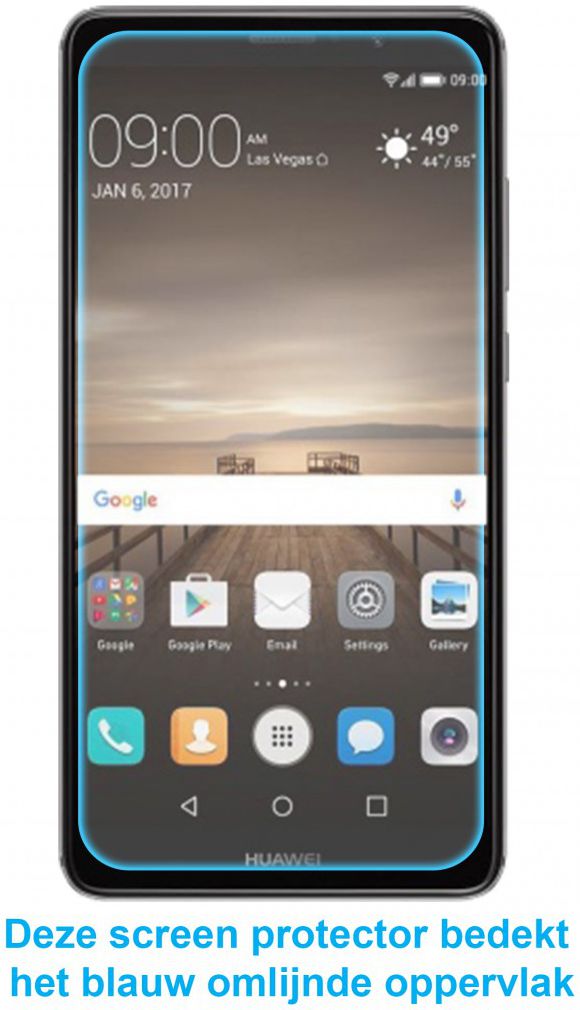 PanzerGlass Huawei Mate 9 Screenprotector afbeelding 4