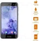 HTC U Play Tempered Glass Screen Protector afbeelding 2