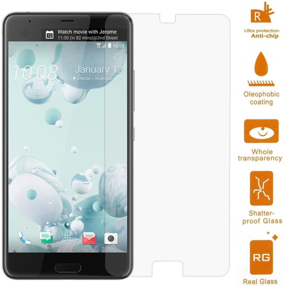 HTC U Ultra Tempered Glass Screen Protector afbeelding 2