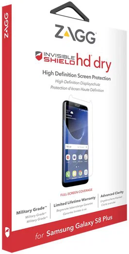InvisibleSHIELD HD Dry Screen Protector Samsung Galaxy S8 Plus afbeelding 1