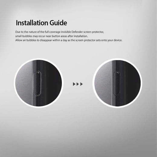 Ringke ID Full Cover Screen Protector Samsung Galaxy S8 [2-Pack] afbeelding 8