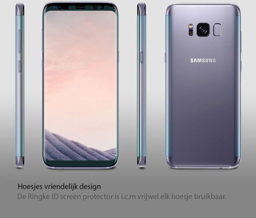 Ringke ID Full Cover Screen Protector Samsung Galaxy S8 [2-Pack] afbeelding 2