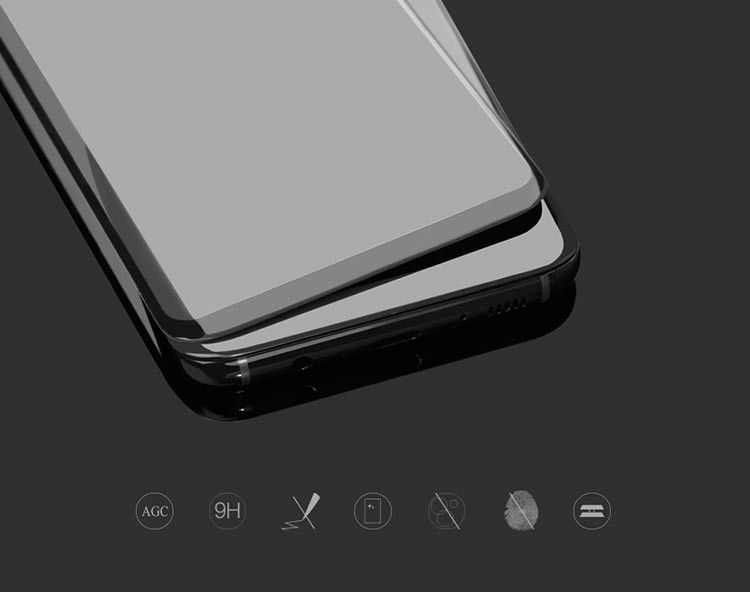 Nillkin 3D Tempered Glass Screen Protector Samsung Galaxy S8 afbeelding 4
