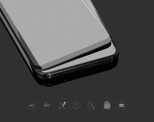 Nillkin 3D Tempered Glass Screen Protector Samsung Galaxy S8 Plus afbeelding 4