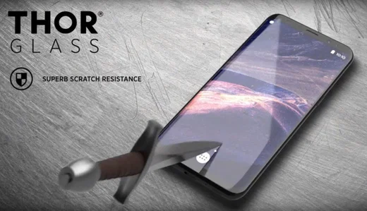 THOR Screen Glass Edge To Edge Samsung Galaxy S8 Zwart afbeelding 20