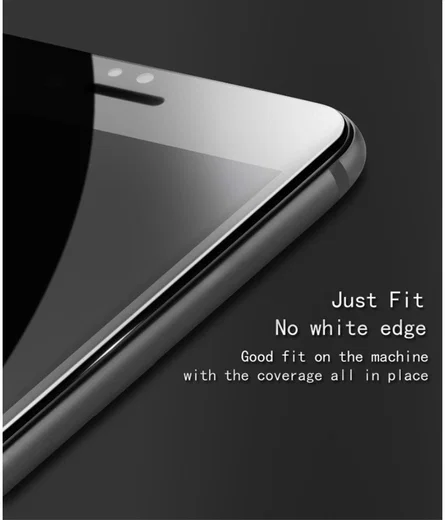Sony Xperia XA1 Tempered Glass Screen Protector Zwart afbeelding 8