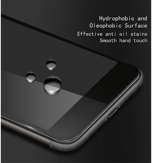 Sony Xperia XA1 Tempered Glass Screen Protector Zwart afbeelding 9