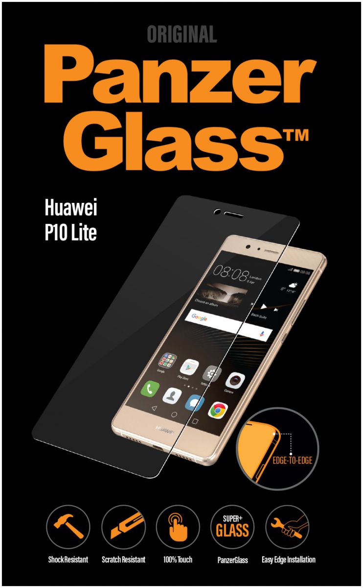 PanzerGlass Huawei P10 Lite Tempered Glass Screenprotector Transparant afbeelding 1
