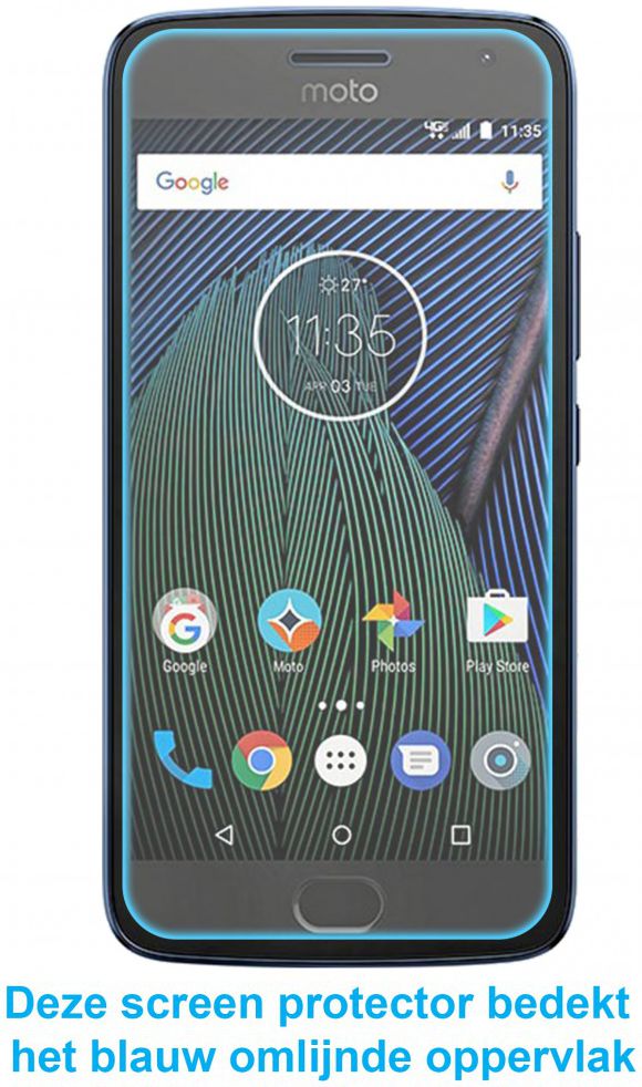 PanzerGlass Screenprotector Motorola Moto G5 Plus afbeelding 6