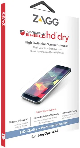 ZAGG InvisibleShield HD Dry Sony Xperia XZ afbeelding 2