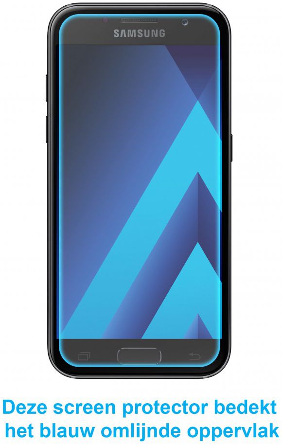 InvisibleSHIELD Original Screen Protector Samsung Galaxy A3 (2017) afbeelding 4