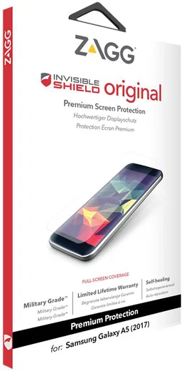 InvisibleSHIELD Original Screen Protector Samsung Galaxy A5 (2017) afbeelding 3