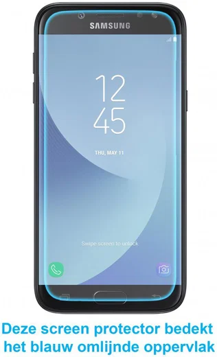 Samsung Galaxy J5 (2017) Ultra Clear Screen Protector afbeelding 2
