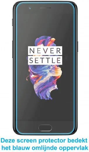 OnePlus 5 Ultra Clear Screen Protector afbeelding 2