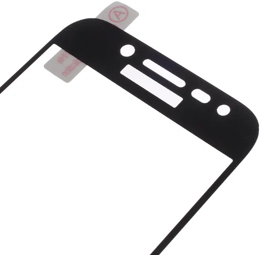 Samsung Galaxy J5 (2017) Zijde Tempered Glass Screen Protector Zwart afbeelding 3