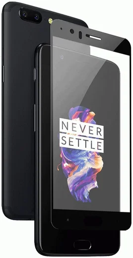 PanzerGlass OnePlus 5 Screenprotector Zwart afbeelding 5