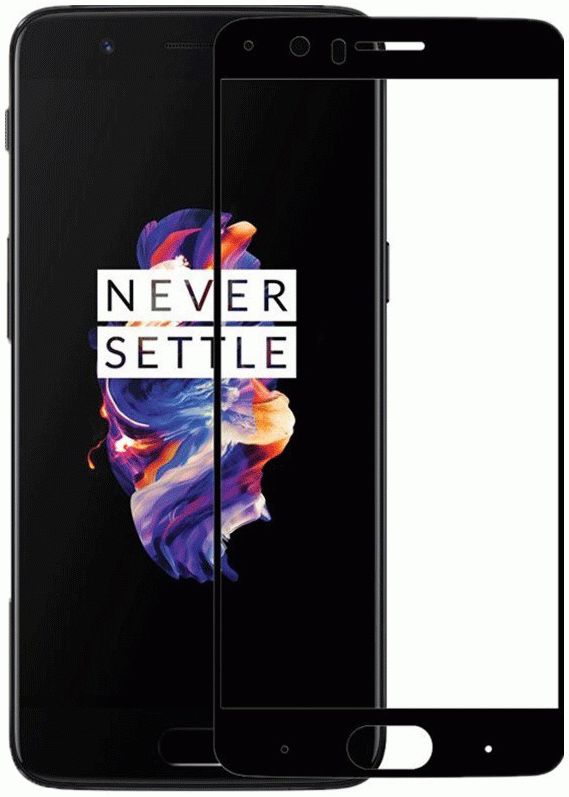 PanzerGlass OnePlus 5 Screenprotector Zwart afbeelding 6