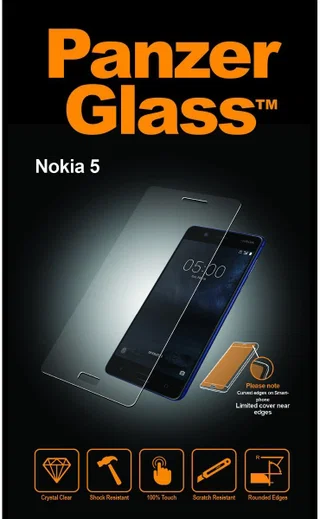 PanzerGlass Tempered Glass Screen Protector Nokia 5 Transparant afbeelding 1