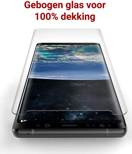 Rosso Samsung Galaxy Note 8 9H Tempered Glass Screen Protector afbeelding 5