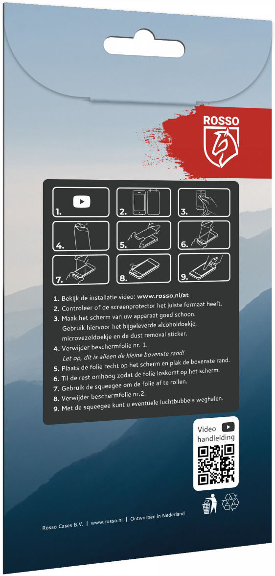 Rosso Samsung Galaxy S8 Plus Ultra Clear Screen Protector Duo Pack afbeelding 8