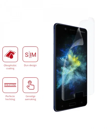 Rosso Nokia 5 Ultra Clear Screen Protector Duo Pack afbeelding 2
