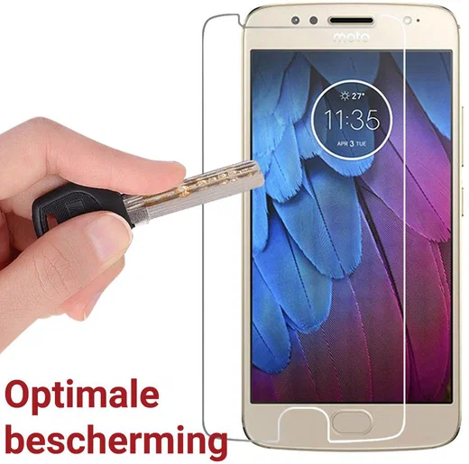 Rosso Motorola Moto G5S Ultra Clear Screen Protector Duo Pack afbeelding 4