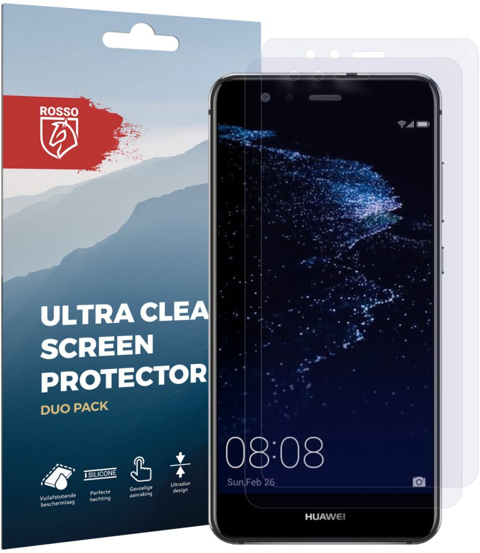 Rosso Huawei P10 Lite Ultra Clear Screen Protector Duo Pack afbeelding 10