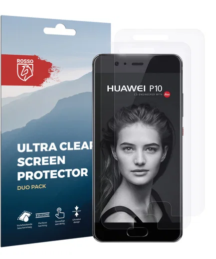 Rosso Huawei P10 Ultra Clear Screen Protector Duo Pack afbeelding 10