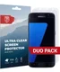 Rosso Samsung Galaxy S7 Edge Ultra Clear Screen Protector Duo Pack afbeelding 1