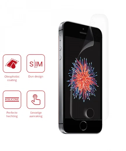 Rosso Apple iPhone 5(s)/5C/SE Ultra Clear Screen Protector Duo Pack afbeelding 2
