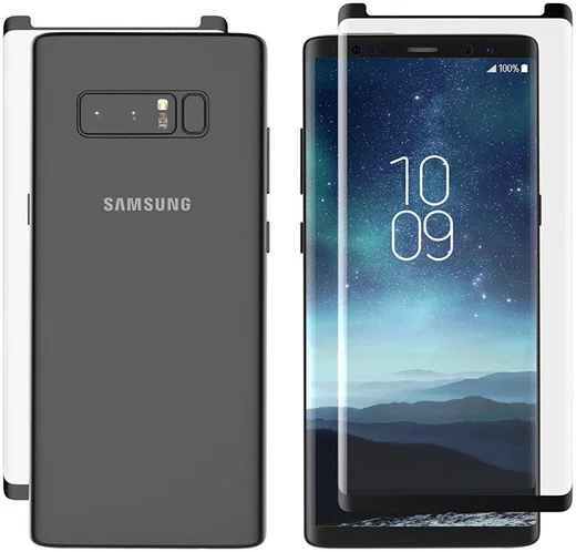 Zagg Invisible Shield Contour Glass Samsung Note 8 Screen Protector afbeelding 5