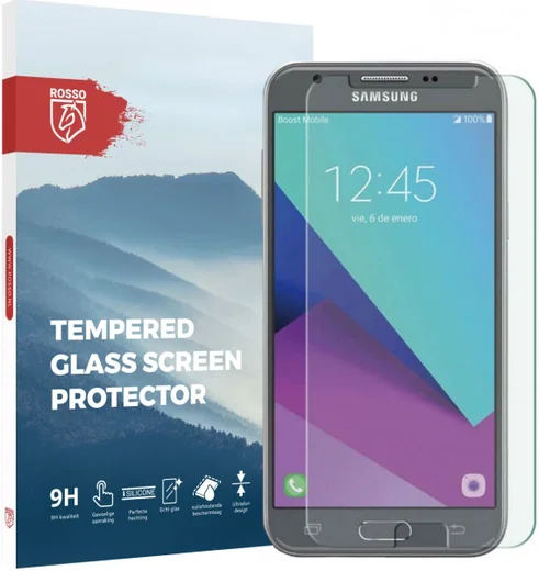 Rosso Samsung Galaxy J3 2017 9H Tempered Glass Screen Protector afbeelding 1