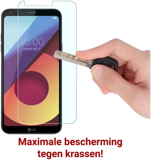 Rosso LG Q6 9H Tempered Glass Screen Protector afbeelding 3