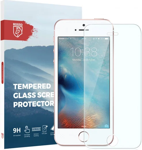 Rosso Apple iPhone 5C / 5S / 5 / SE 9H Tempered Glass Screen Protector afbeelding 1