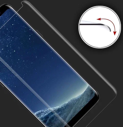 Rosso Samsung Galaxy S8 Plus Tempered Glass Screen Protector afbeelding 8