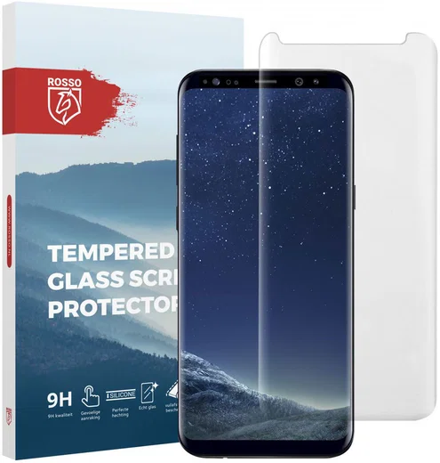 Rosso Samsung Galaxy S8 Plus Tempered Glass Screen Protector afbeelding 1
